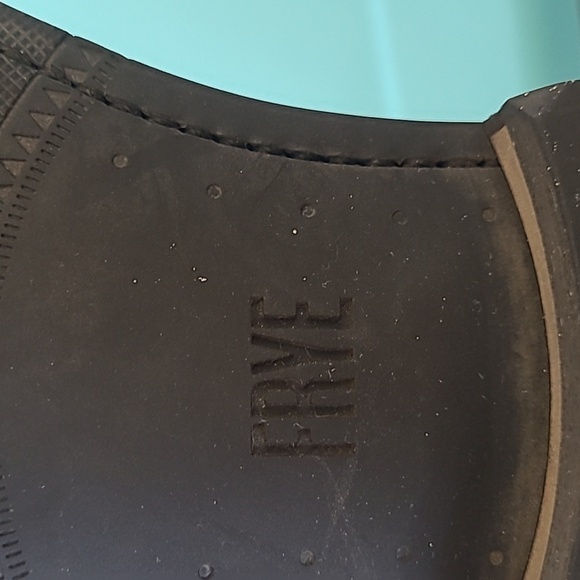 Frye Gray Leather Slip-on Ankle Boots Size 8.5 - Picture 6 of 7